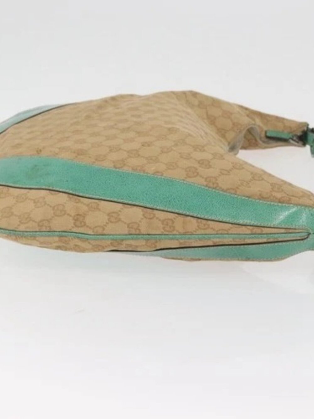 GUCCI GG Canvas Shoulder Bag Beige 124358 Auth AMZ130 - Picture 4 of 16